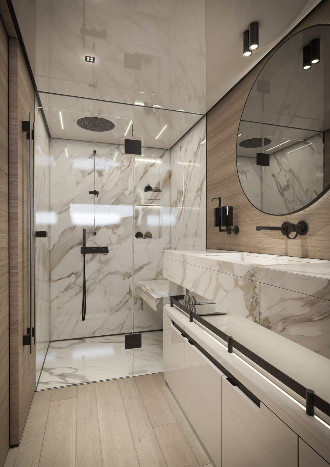 Yacht interior